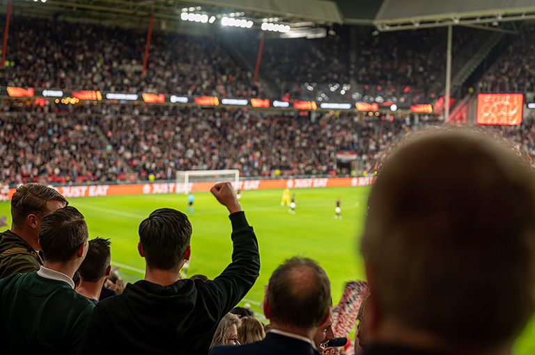 Juichen bij voetbal