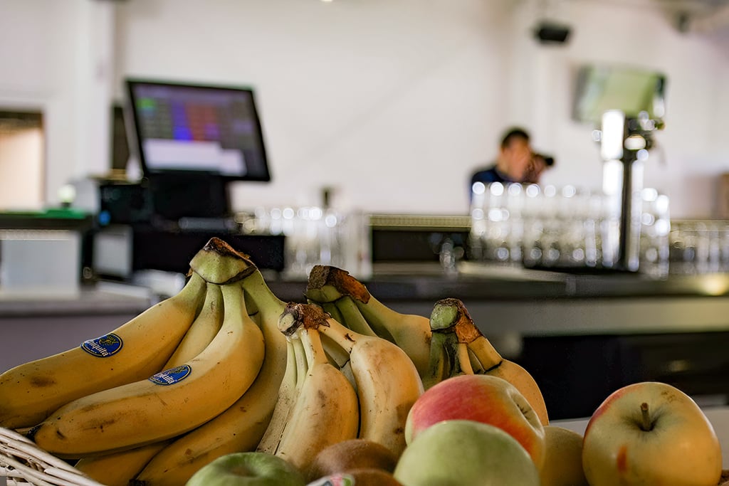 Fruit in kantine