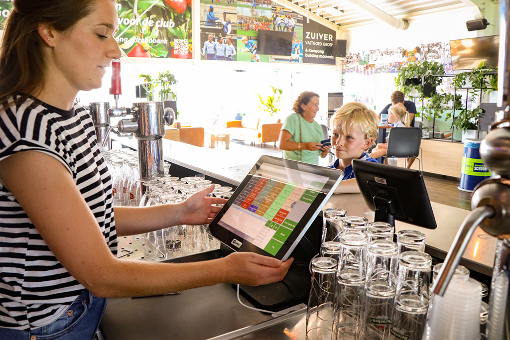 Snel horeca kassasysteem