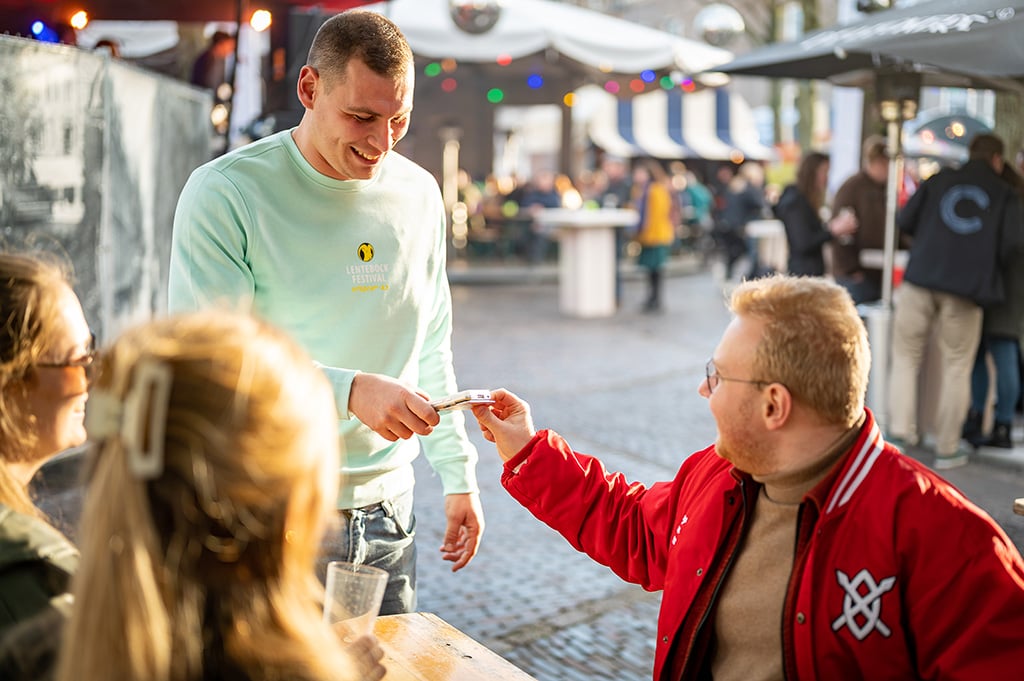 Goede service op terras